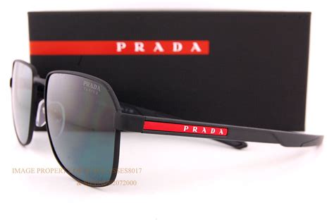 Prada Linea Rossa PS 54WS DG009R 57 Men's Rectangular .